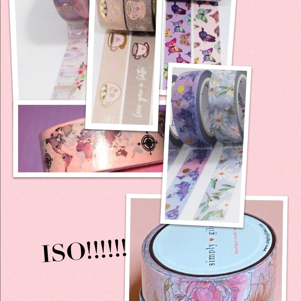 ISO simply gilded washi tapes